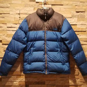 North Face Mens Small 96 Retro Vintage Nuptse Puffer Jacket Blue 700 Down Coat